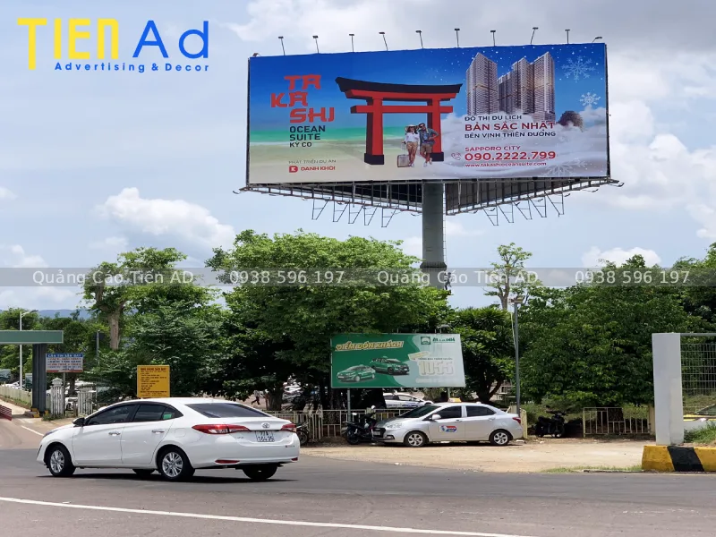 Mẫu biển quảng cáo lật 3 mặt Trivision Billboard - 6