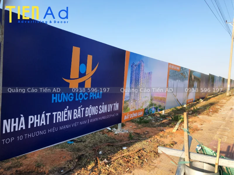 Mẫu hàng rào quảng cáo dự án bất động sản - 1