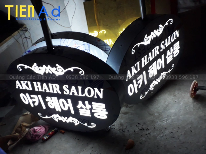 Mẫu hộp đèn alu âm bản đẹp bạn nên tham khảo