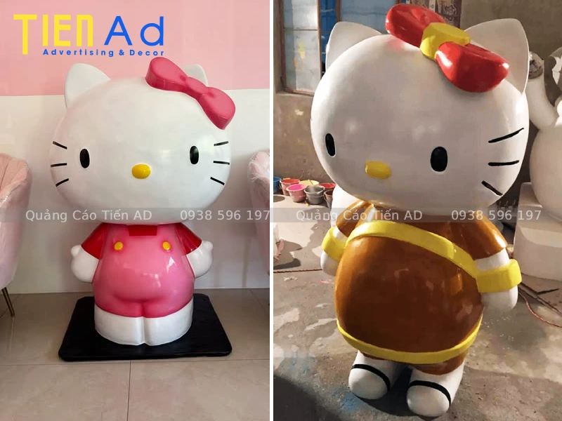 Mẫu mô hình Hello Kitty composite - 2
