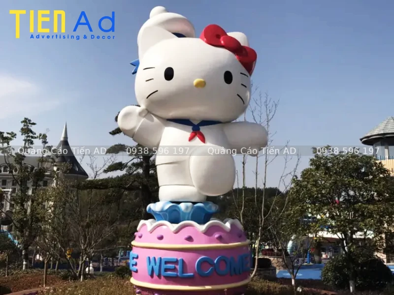 Mẫu mô hình Hello Kitty composite - 3