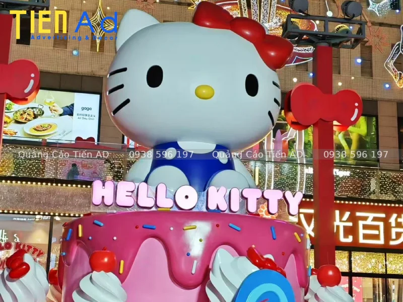Mẫu mô hình Hello Kitty composite - 5