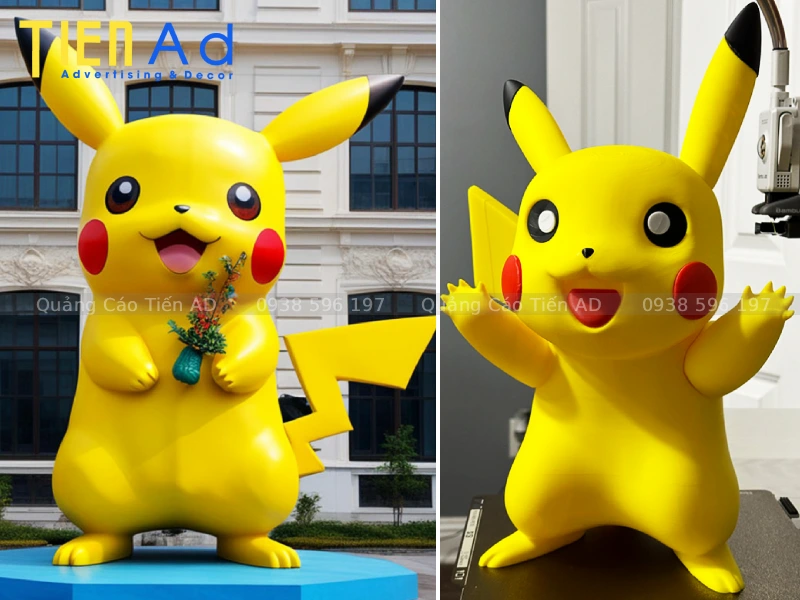 Mẫu mô hình Pikachu composite - 4