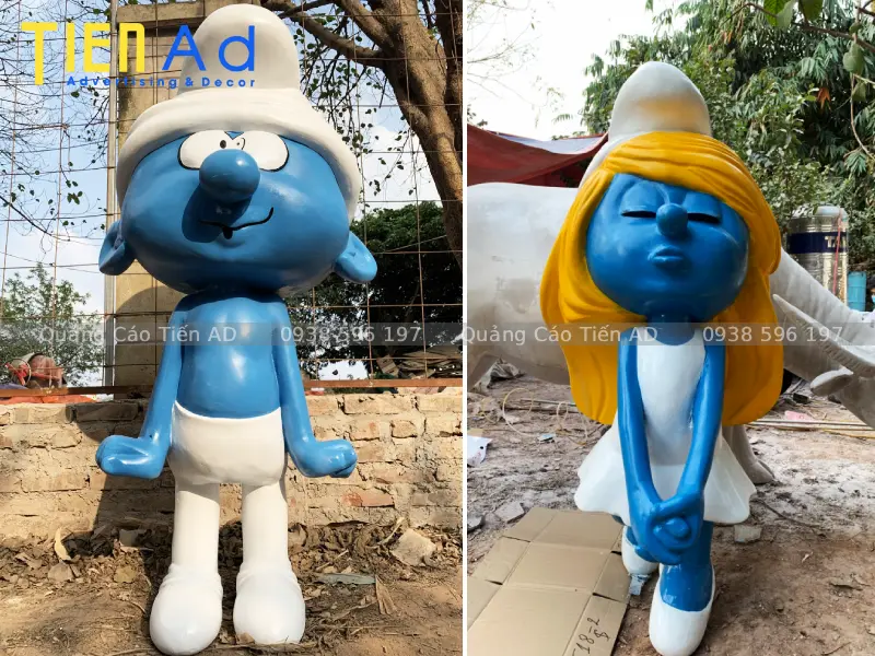 Mẫu mô hình Xì Trum composite - 3