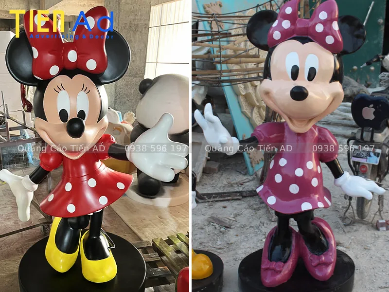 Mẫu mô hình chuột Mickey composite - 3