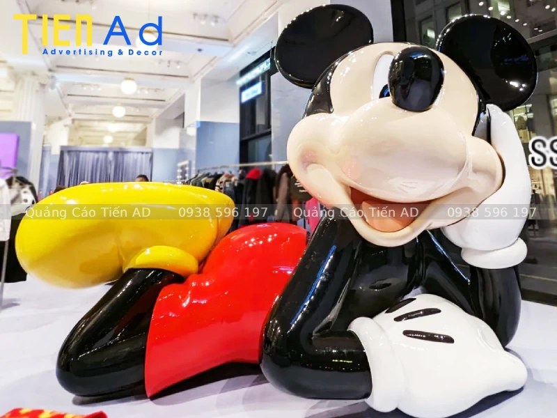Mẫu mô hình chuột Mickey composite - 4
