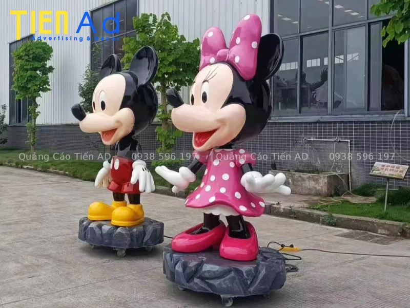 Mẫu mô hình chuột Mickey composite - 5