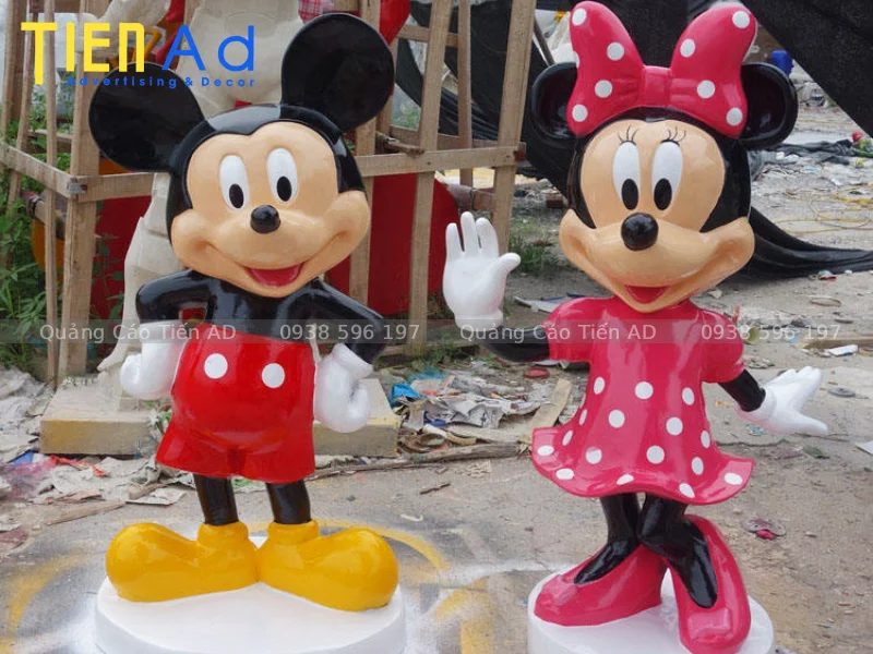 Mẫu mô hình chuột Mickey composite - 7