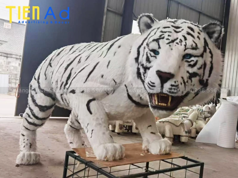 Mẫu mô hình con hổ composite - 4