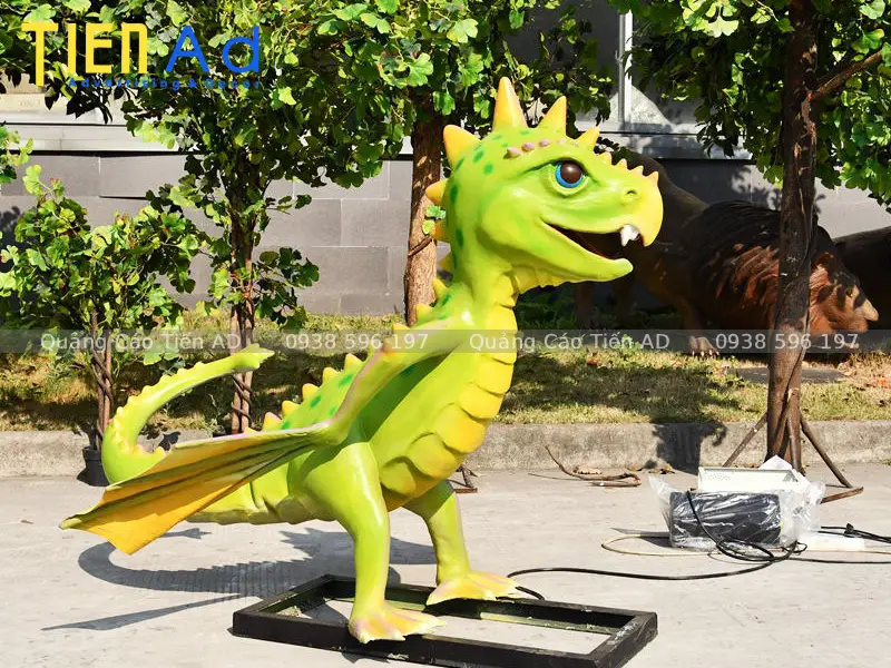 Mẫu mô hình khủng long composite - 5
