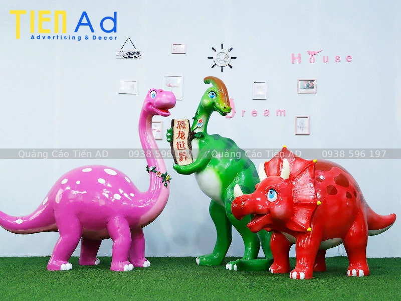 Mẫu mô hình khủng long composite - 6
