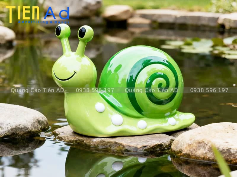 Mẫu mô hình ốc sên composite - 3