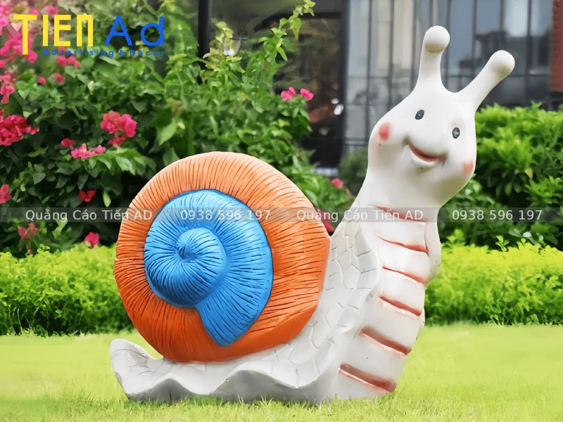Mẫu mô hình ốc sên composite - 5