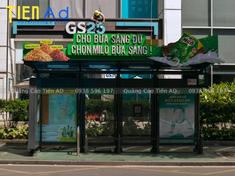 Mẫu quảng cáo nhà chờ xe buýt - 4