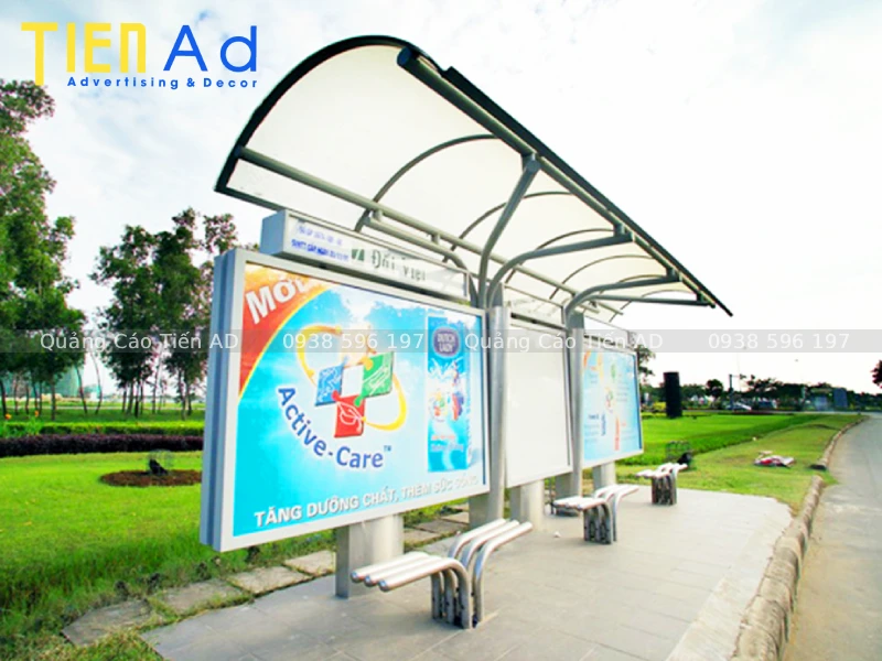Mẫu quảng cáo nhà chờ xe buýt - 7