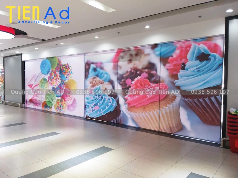 Mẫu thi công hoarding trong tòa nhà, TTTM - 10