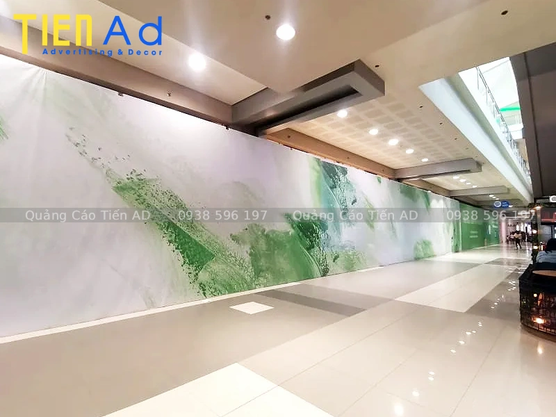 Mẫu thi công hoarding trong tòa nhà, TTTM - 4