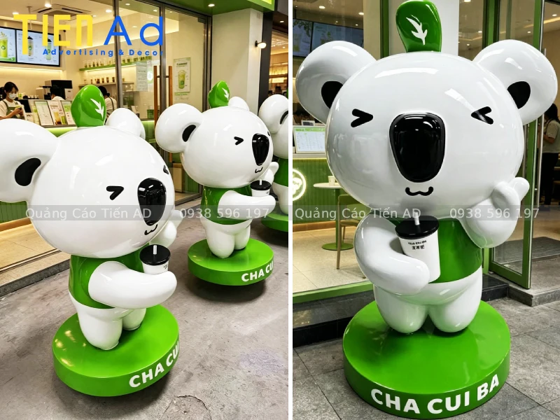 Mô Hình Gấu Koala Composite
