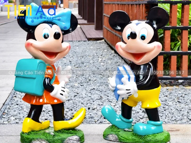 Mô hình chuột Mickey composite