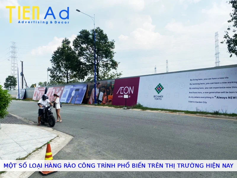 Một số loại hàng rào công trình phổ biến trên thị trường hiện nay