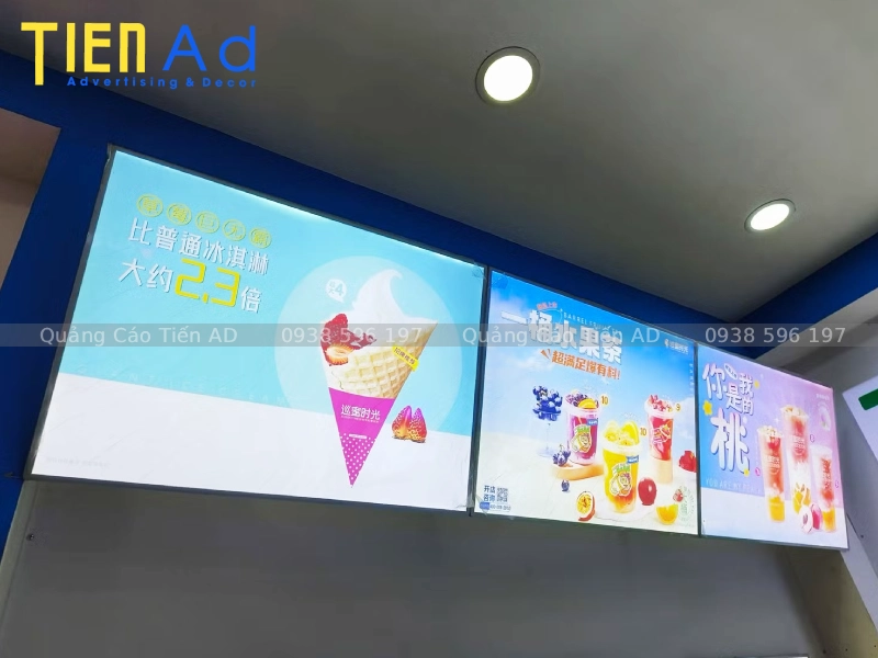 Một số loại hộp đèn backlit film phổ biến