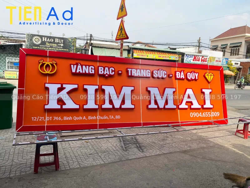 Nên chọn loại chữ nổi mica đèn LED nào là tốt nhất