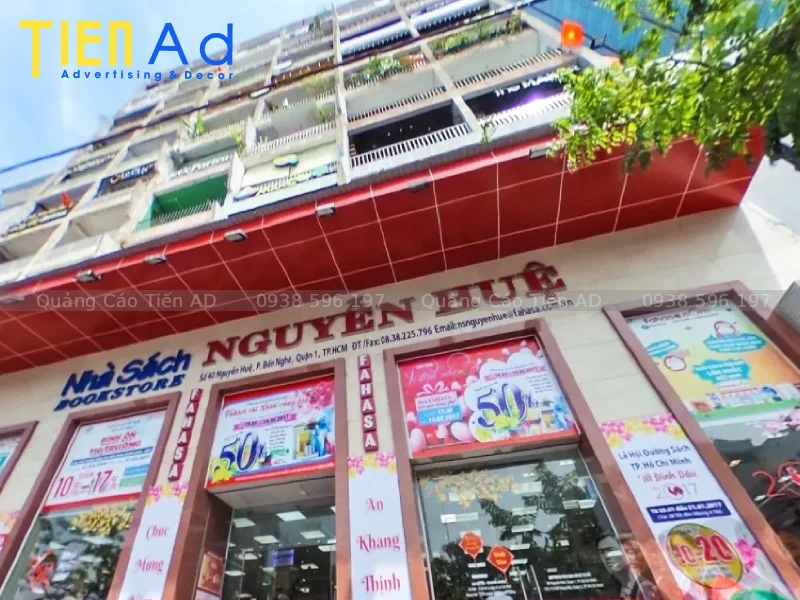 Nguyên tắc thiết kế bảng hiệu nhà sách đánh thức cảm hứng đọc