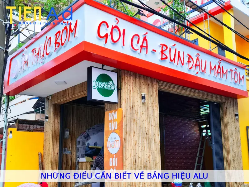 Những điều cần biết về bảng hiệu alu