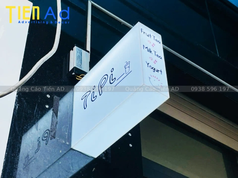 Những kích thước hộp đèn mica không viền thường được sử dụng