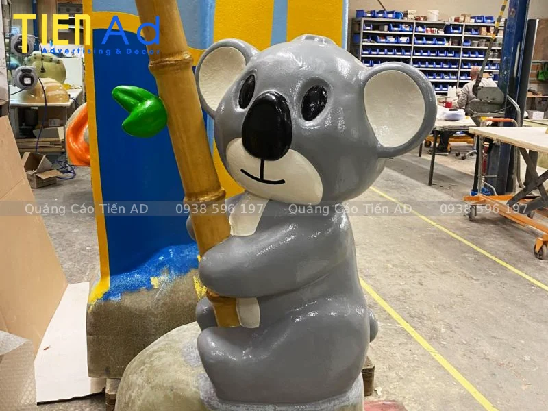 Những lưu ý khi đặt làm mô hình gấu Koala composite theo yêu cầu