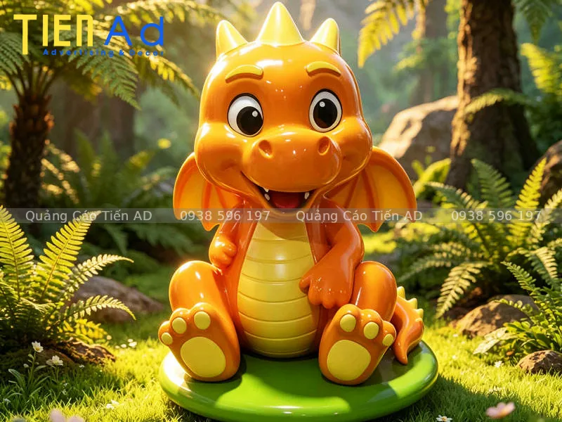 Những lưu ý khi đặt làm mô hình khủng long composite