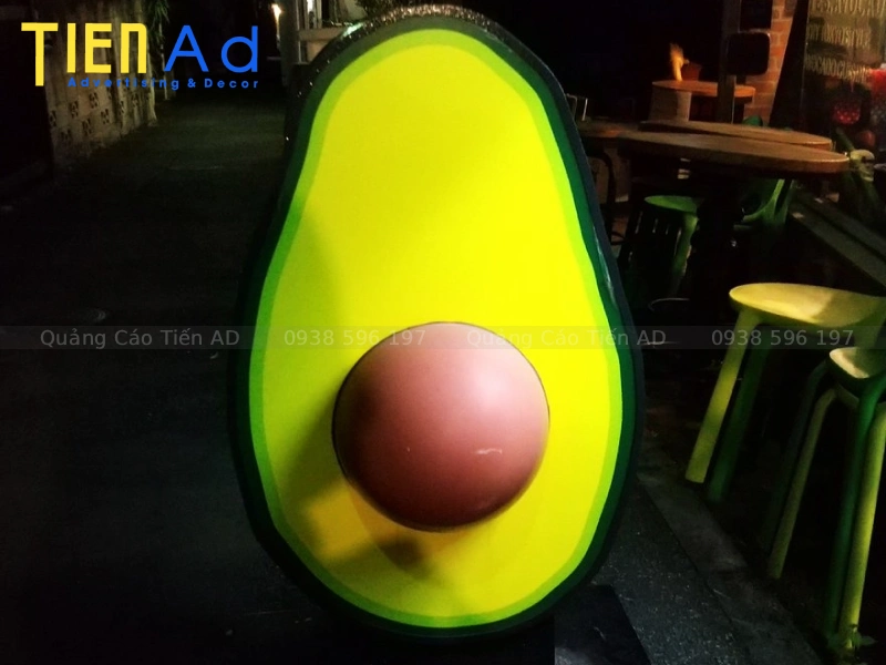 Những lưu ý khi đặt làm mô hình trái bơ composite theo yêu cầu