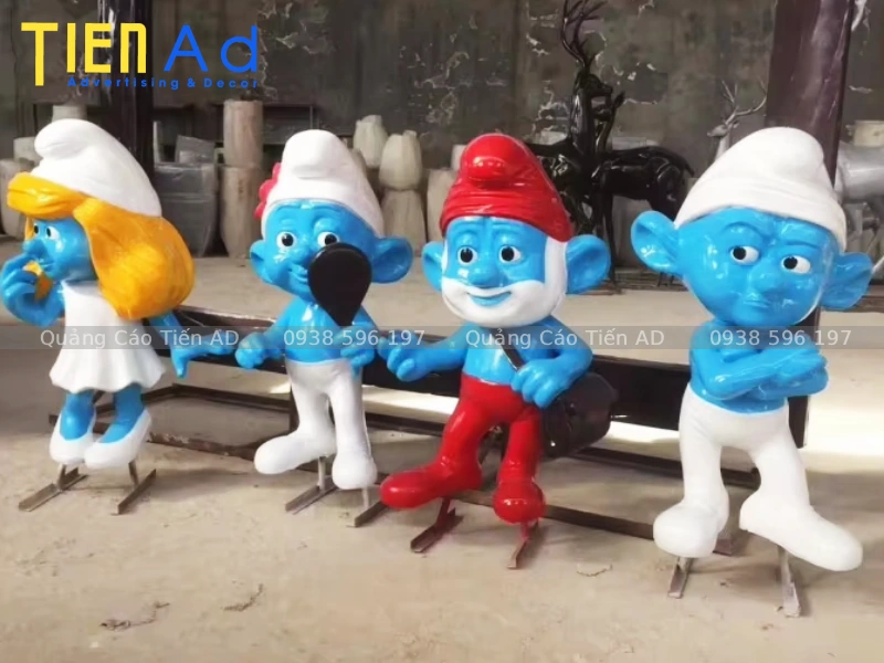 Những lưu ý khi đặt sản xuất mô hình Xì Trum composite