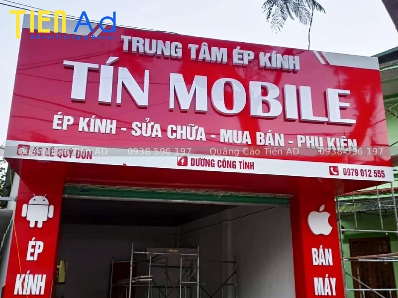 Những lưu ý khi làm bảng hiệu chữ nổi alu để bền và đẹp
