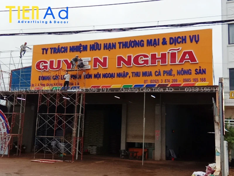 Những yếu tố làm nên một bảng hiệu alu chữ nổi đắt giá