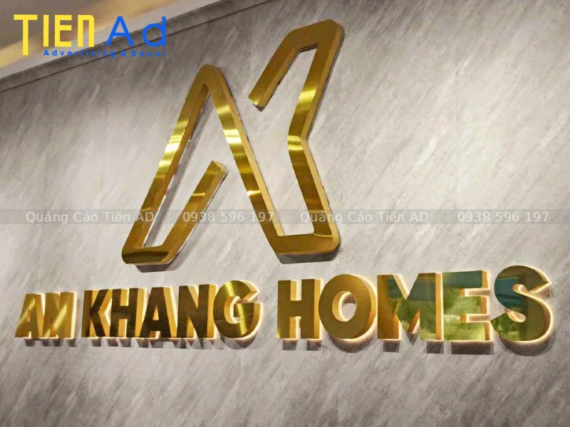 Quảng Cáo Tiến AD Đơn vị uy tín chuyên gia ông chữ nổi 3D giá cạnh tranh tại TP.HCM
