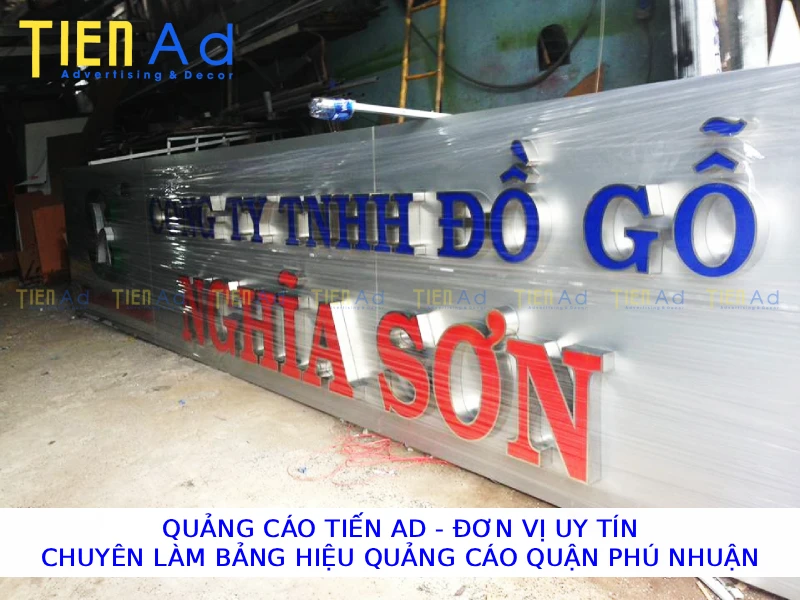 Quảng Cáo Tiến AD Đơn vị uy tín chuyên làm bảng hiệu quảng cáo Quận Phú Nhuận