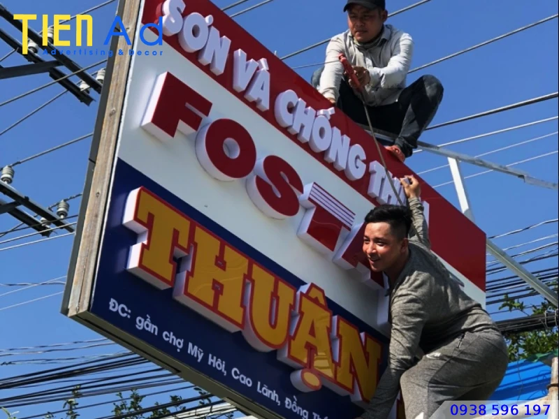 Quy trình bảo dưỡng bảng hiệu giúp kéo dài tuổi thọ sử dụng