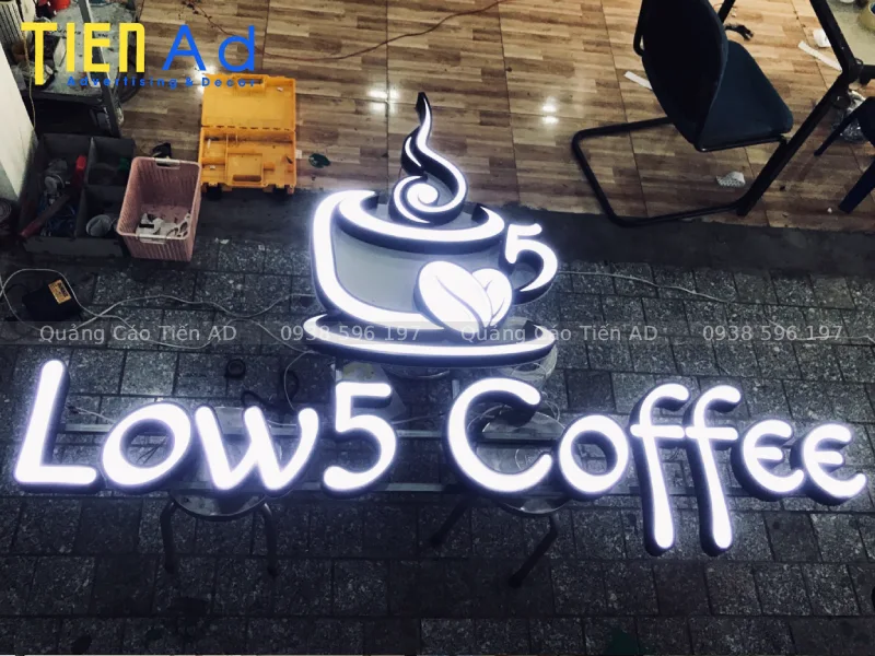 Quy trình làm chữ nổi 3D chuyên nghiệp tại Quảng Cáo Tiến AD