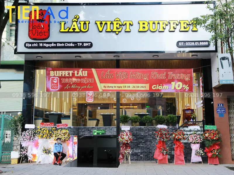 So sánh chữ nổi mica với chữ nổi inox và alu để lựa chọn đúng nhu cầu