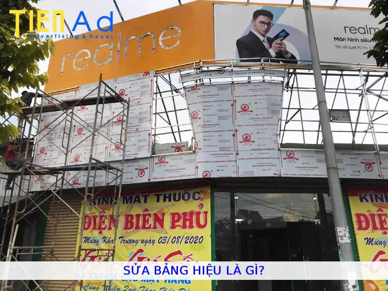 Sửa bảng hiệu là gì