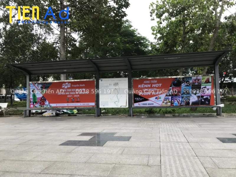 Tại sao doanh nghiệp nên thi công quảng cáo nhà chờ xe buýt