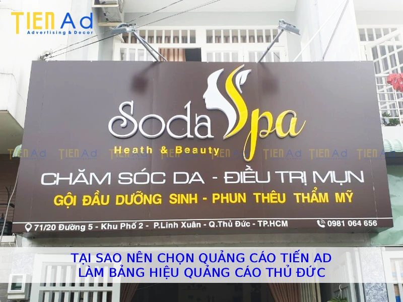 Tại sao nên chọn Quảng Cáo Tiến AD làm bảng hiệu quảng cáo Thủ Đức