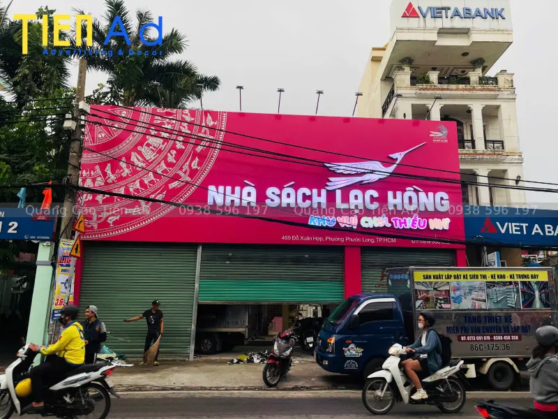 Tầm quan trọng của bảng hiệu nhà sách trong kinh doanh
