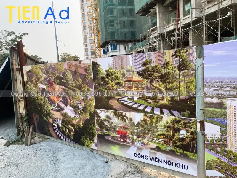 Thi công hàng rào công trình cho Intresco dự án khu dân cư 13E - 5