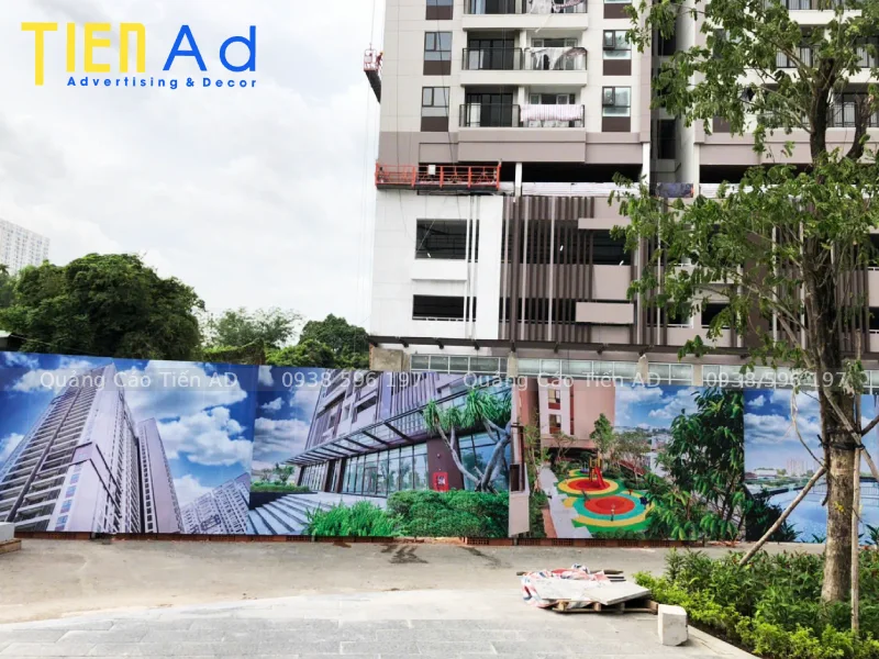 Thi công hàng rào công trình cho Tập Đoàn Đất Xanh dự án Opal Bole - 6