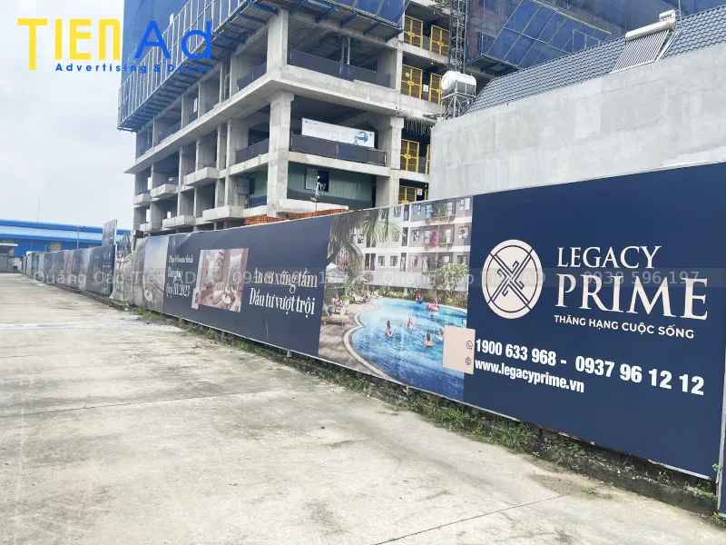 Thi công hàng rào dự án Legacy Prime cho Kim Oanh Group - 1