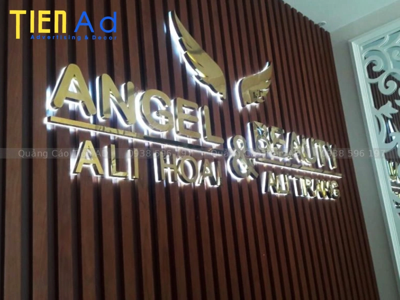 Tỉ lệ vàng trong thiết kế chữ nổi dán tường