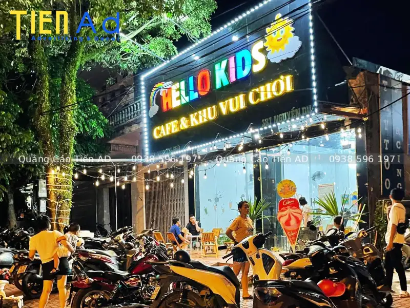 Tiến AD - Đơn vị làm bảng hiệu khu vui chơi trẻ em uy tín, giá tốt tại TP.HCM