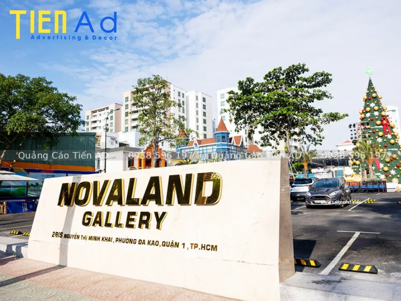 Tiến AD nhận thi công chữ nổi cổng tòa nhà, cổng chào đô thị, khu công nghiệp tận xưởng tại TP.HCM